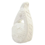 Rare White Ceramic Dinosaur Sculpture by Aldo Londi