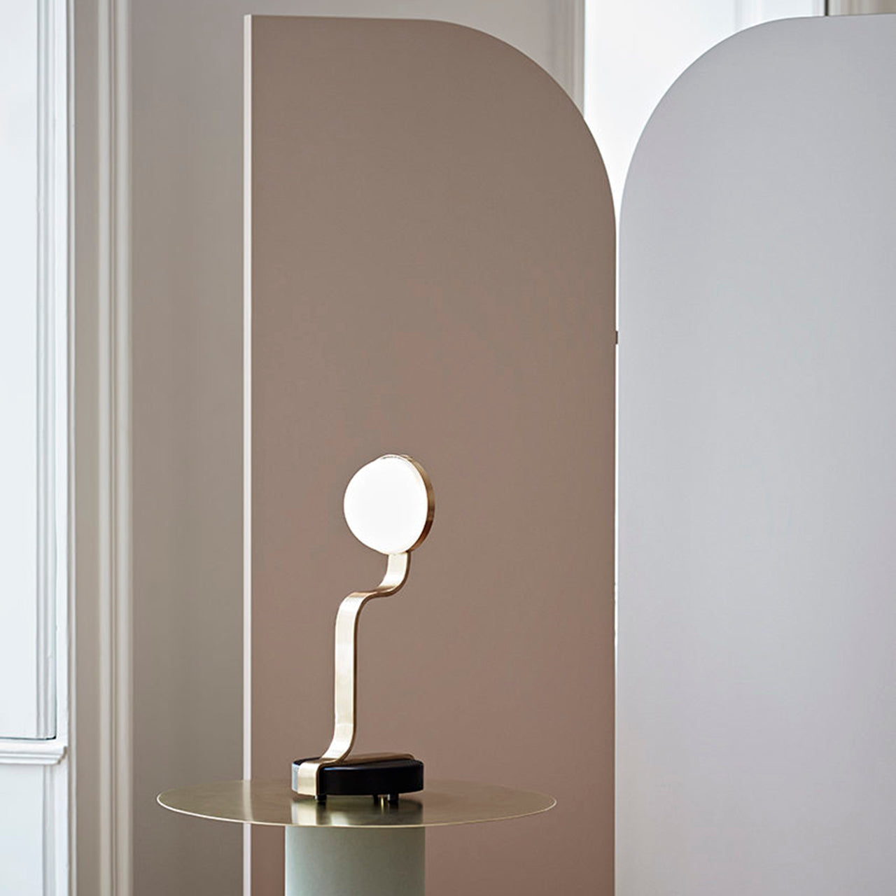"Script" Table Lamp by Bodo Sperlein