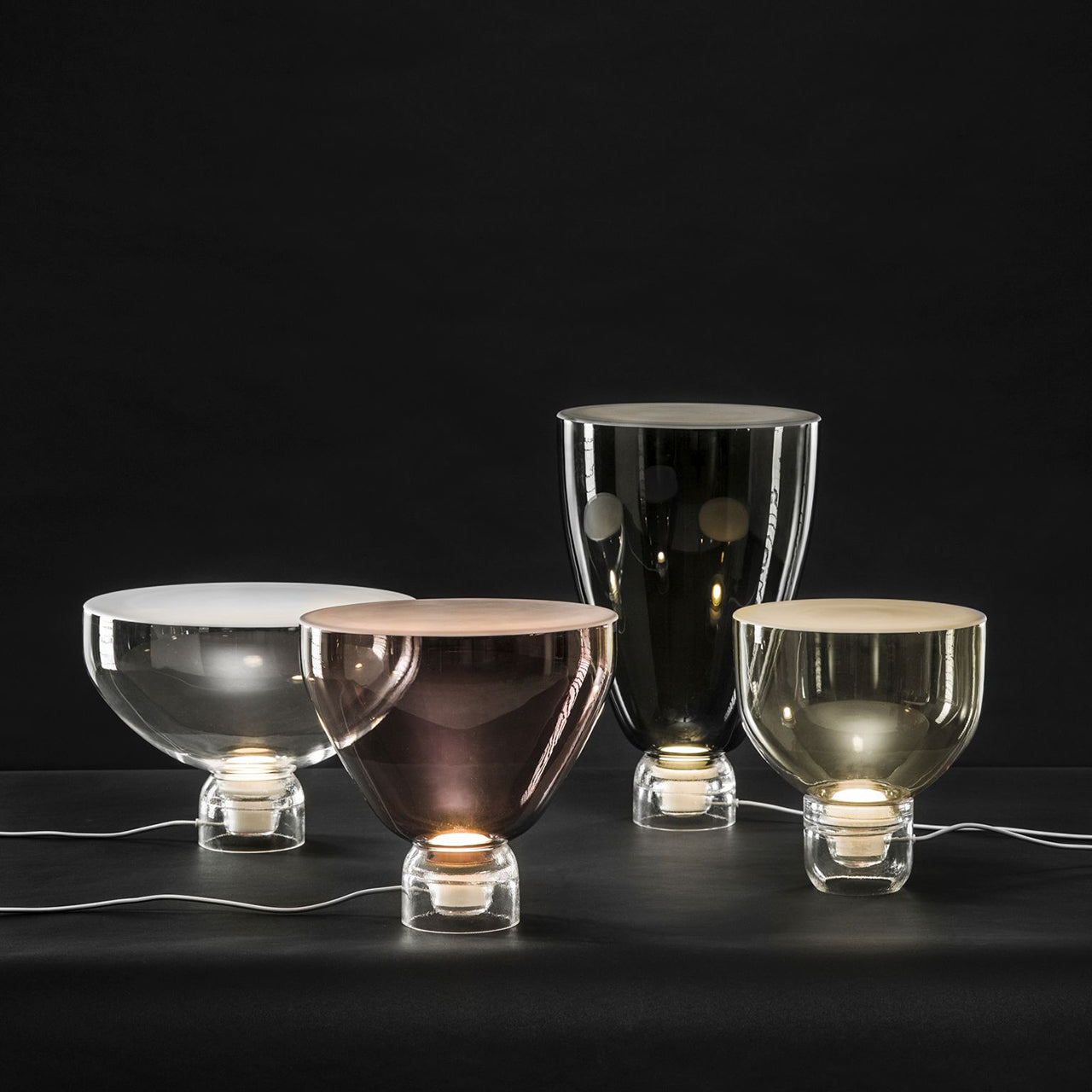 "Lightline" 983 Tall Table Lamp by Lucie Koldova