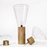 "Muffins" 852 Table Lamp Cognac Transparent by Lucie Koldova & Dan Yeffet