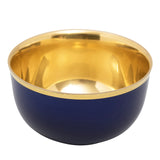 "Schubert" Champagne Bowl Cobalt Blue & Platinum by Augarten