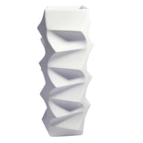 XL Square Modernist  "Archais" Vase by Heinrich Fuchs
