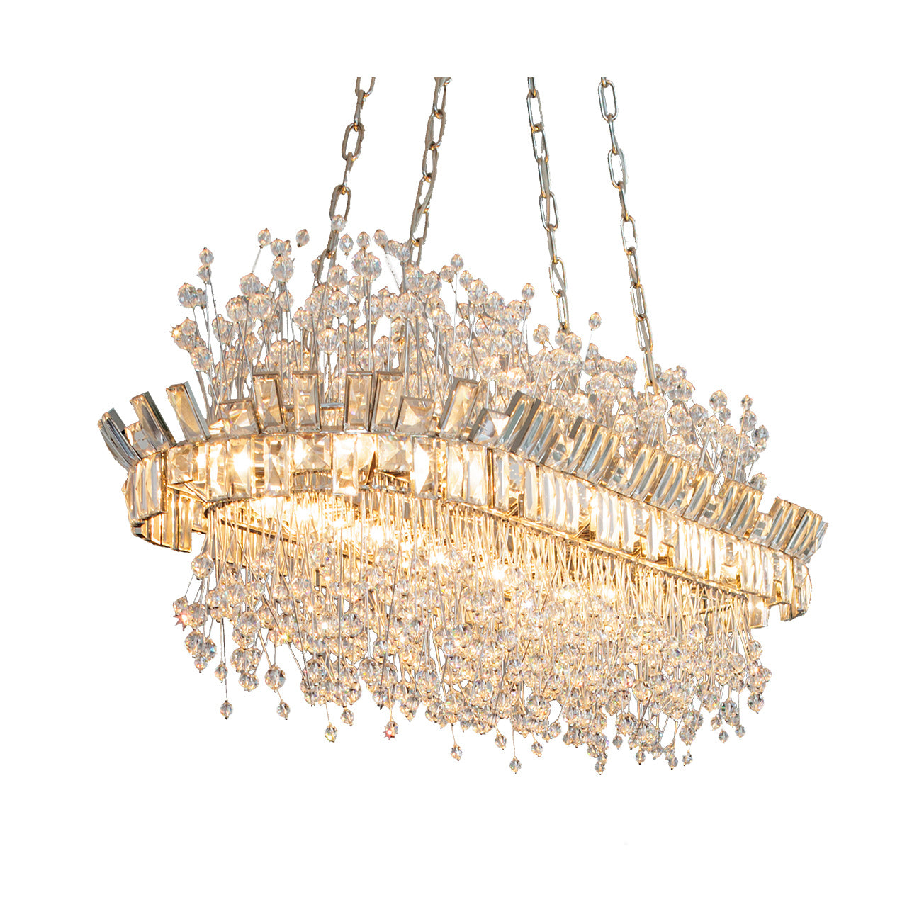 "Diplomat” Chandelier by Ceno Kosak