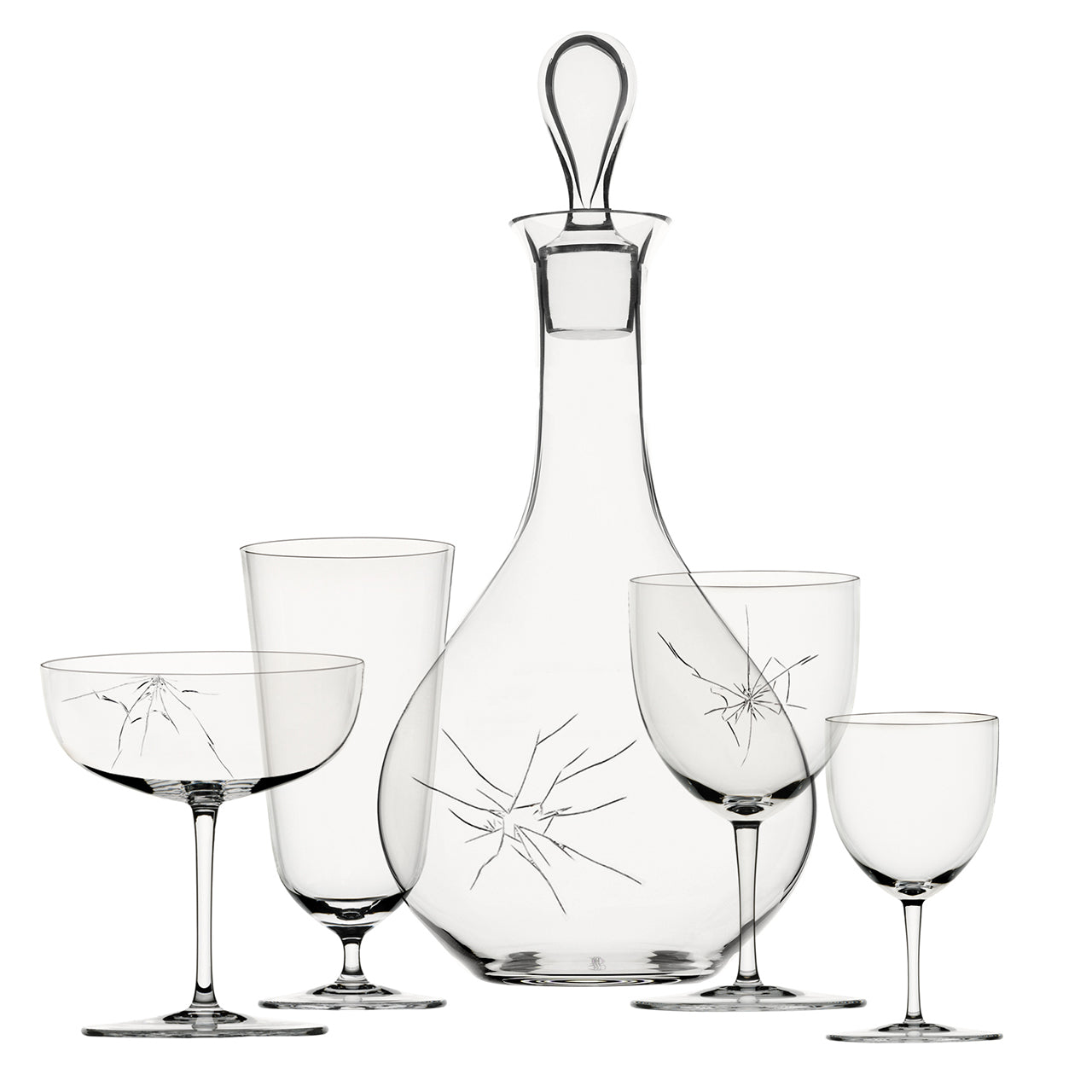 "Crack" C Goblet by Murray Moss