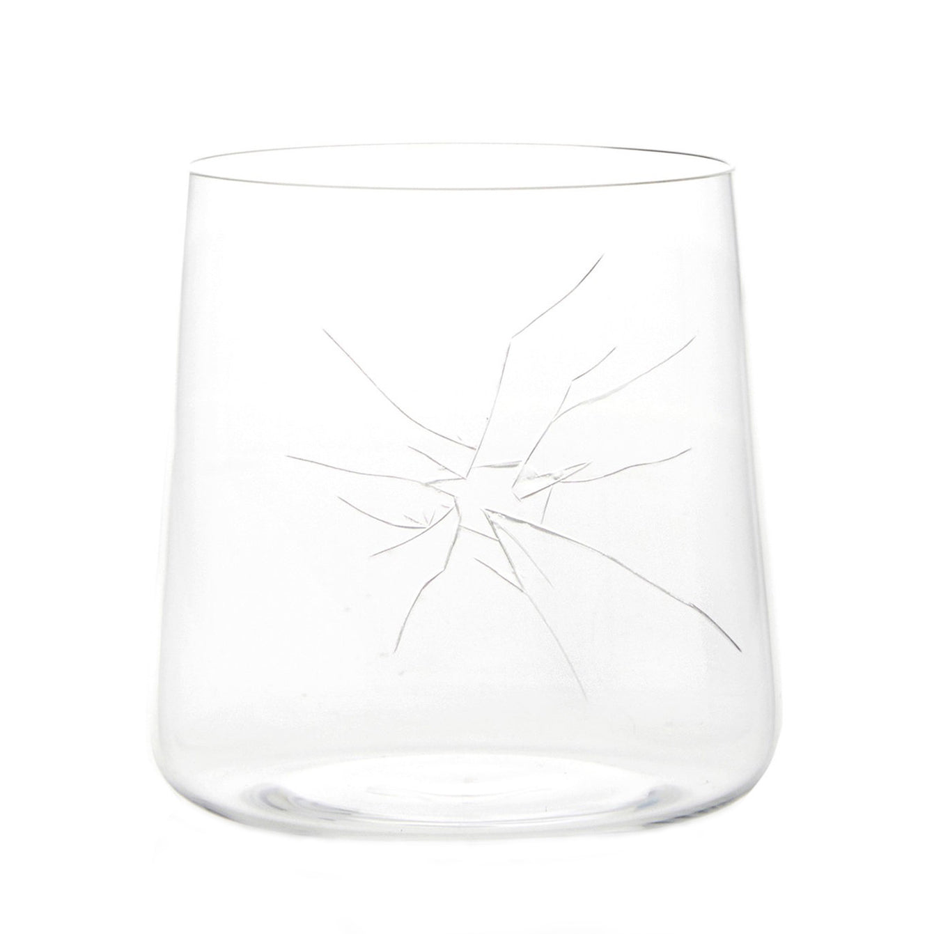 "Crack" Carafe Set with 4 Tumblers by Mark Braun & Murray Moss