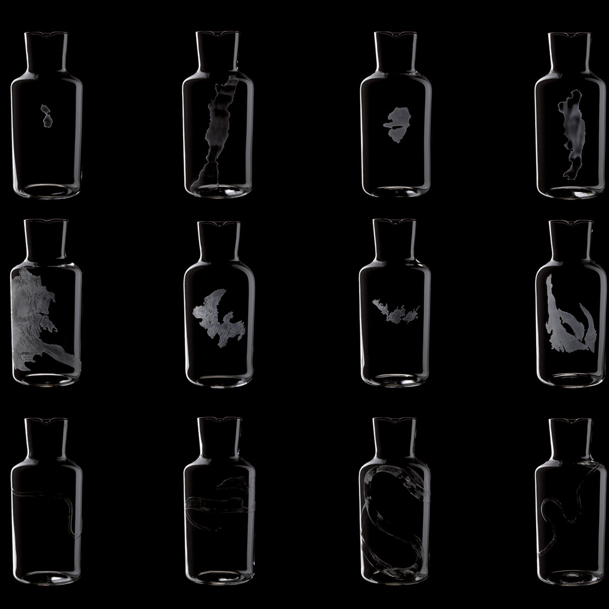 "Fortune" Set No. 283 Hudson River Carafe by Mark Braun