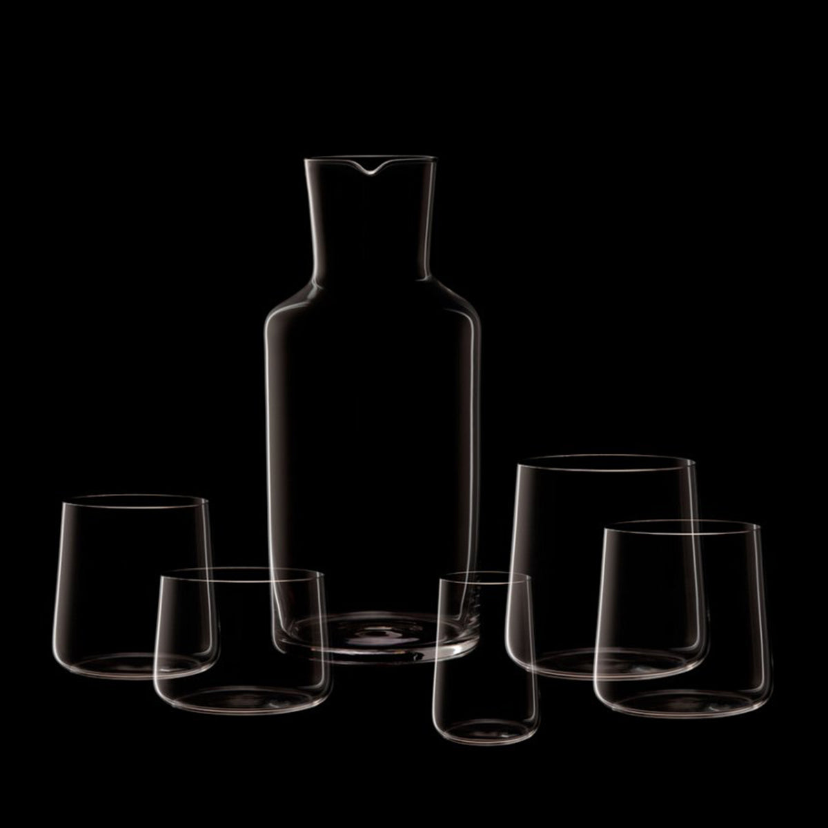 "Fortune" Set No. 283 Water Tumbler with Gold Dot by Mark Braun