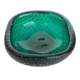 Emerald Green Murano Glass Bowl by Carlo Scarpa