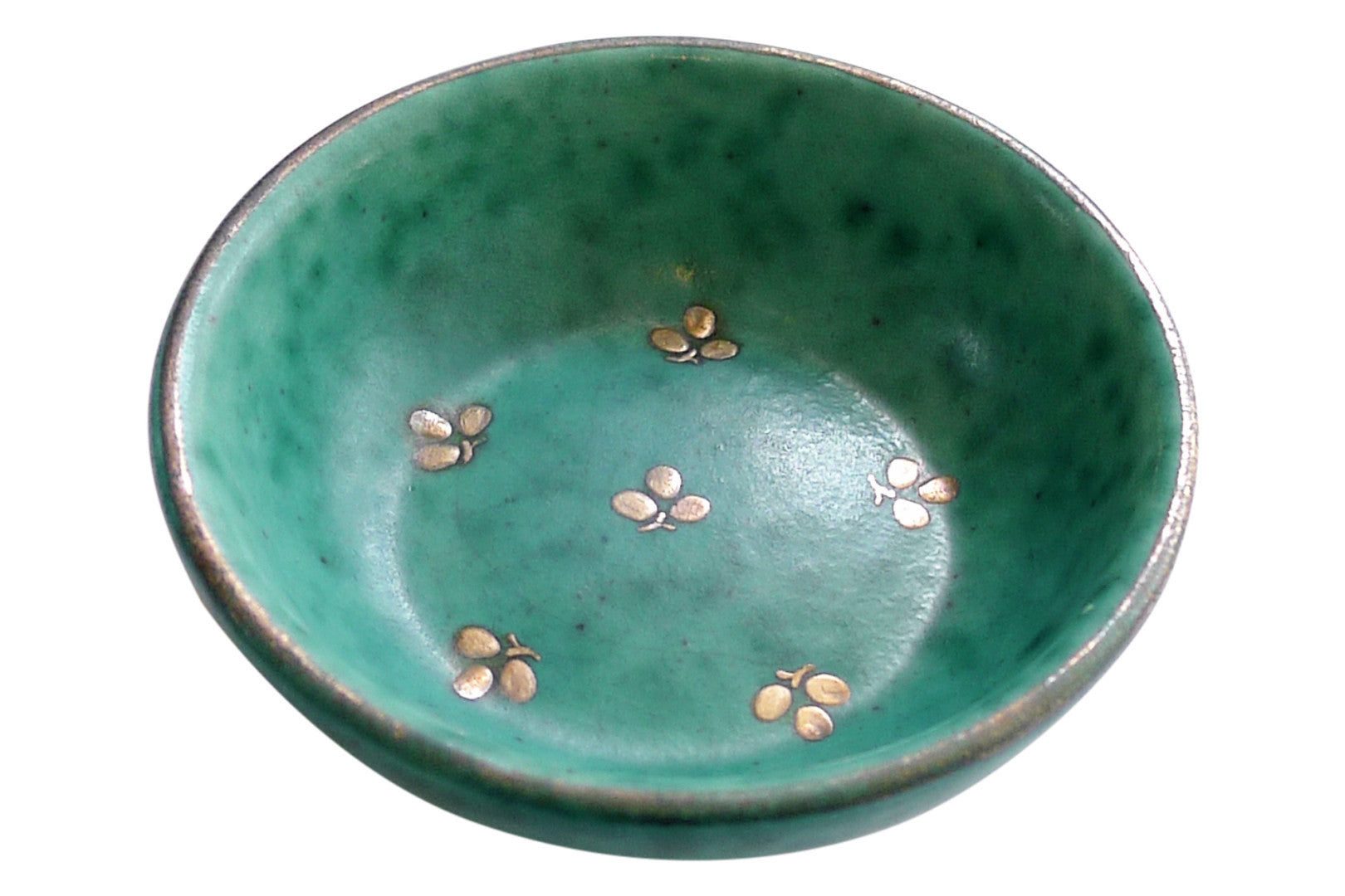 Gustavsberg "Argenta" Bowl with Flowers
