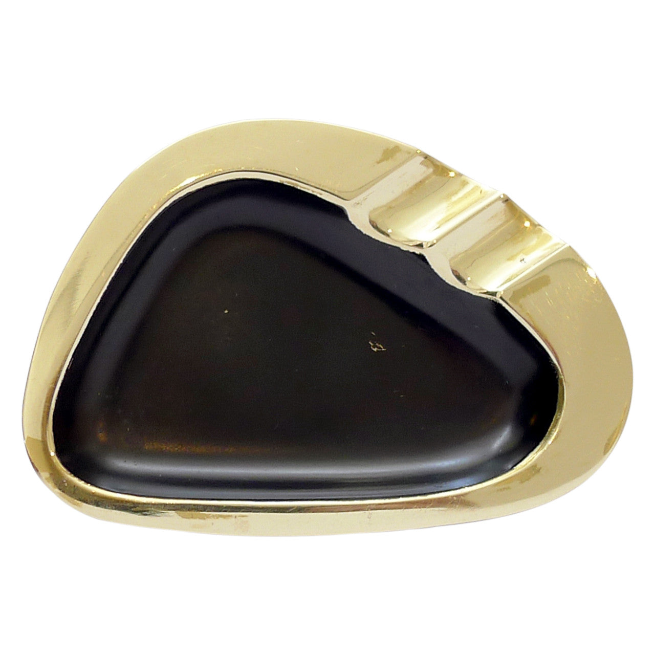 Mid-Century Brass Ashtray by Hagenauer