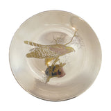 "Damascene" Audubon Red Shouldered Hawk Plate