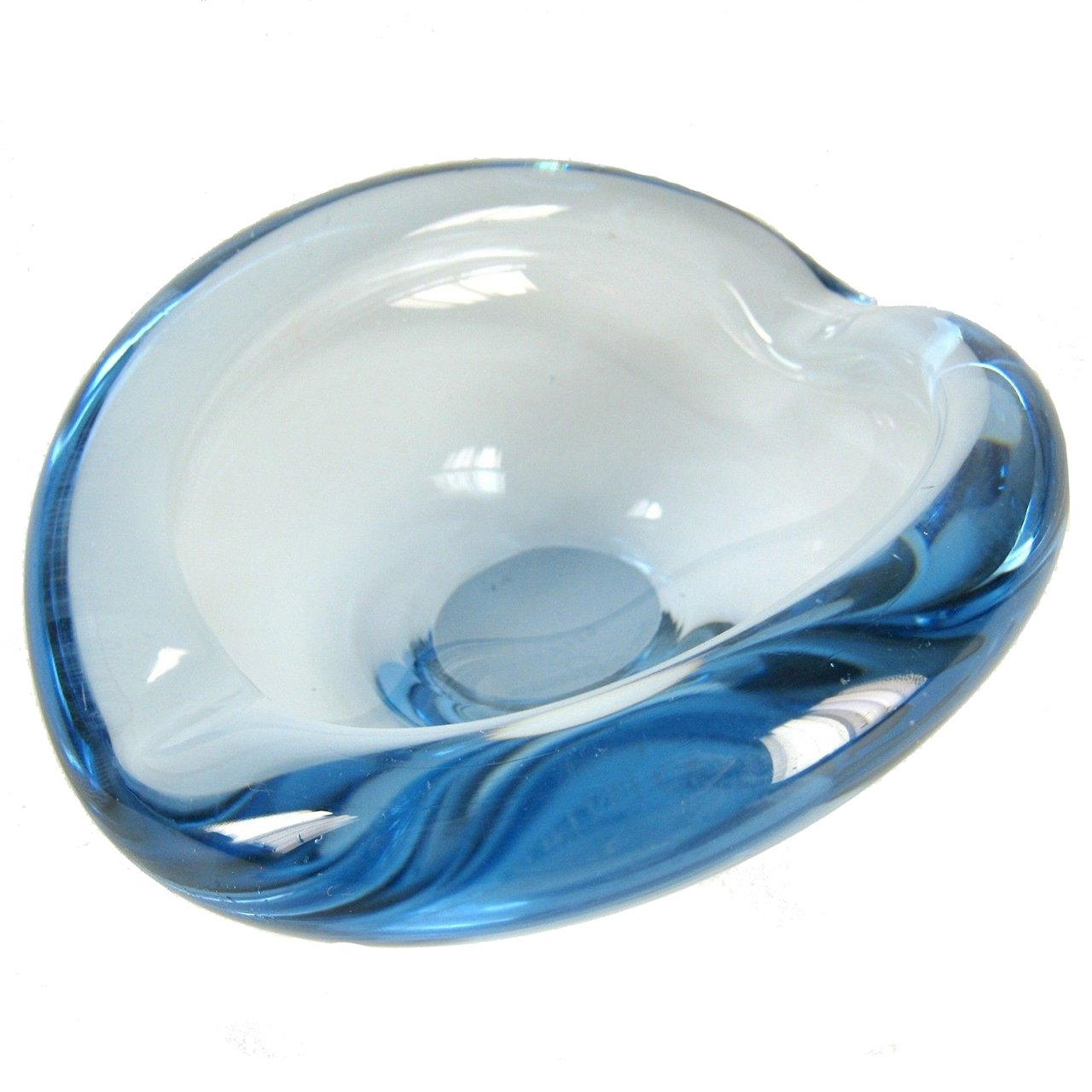 Danish Modern Glass Bowl by Per Lütken