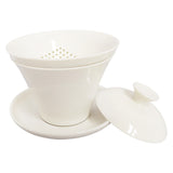 Ivory Tea Diffuser with Cups