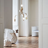 "Script" Chandelier by Bodo Sperlein