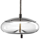 "Knot Disco" Small Pendant Lamp by Chiaramonte Marin