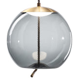 "Knot Sfera" Small Pendant Lamp by Chiaramonte Marin