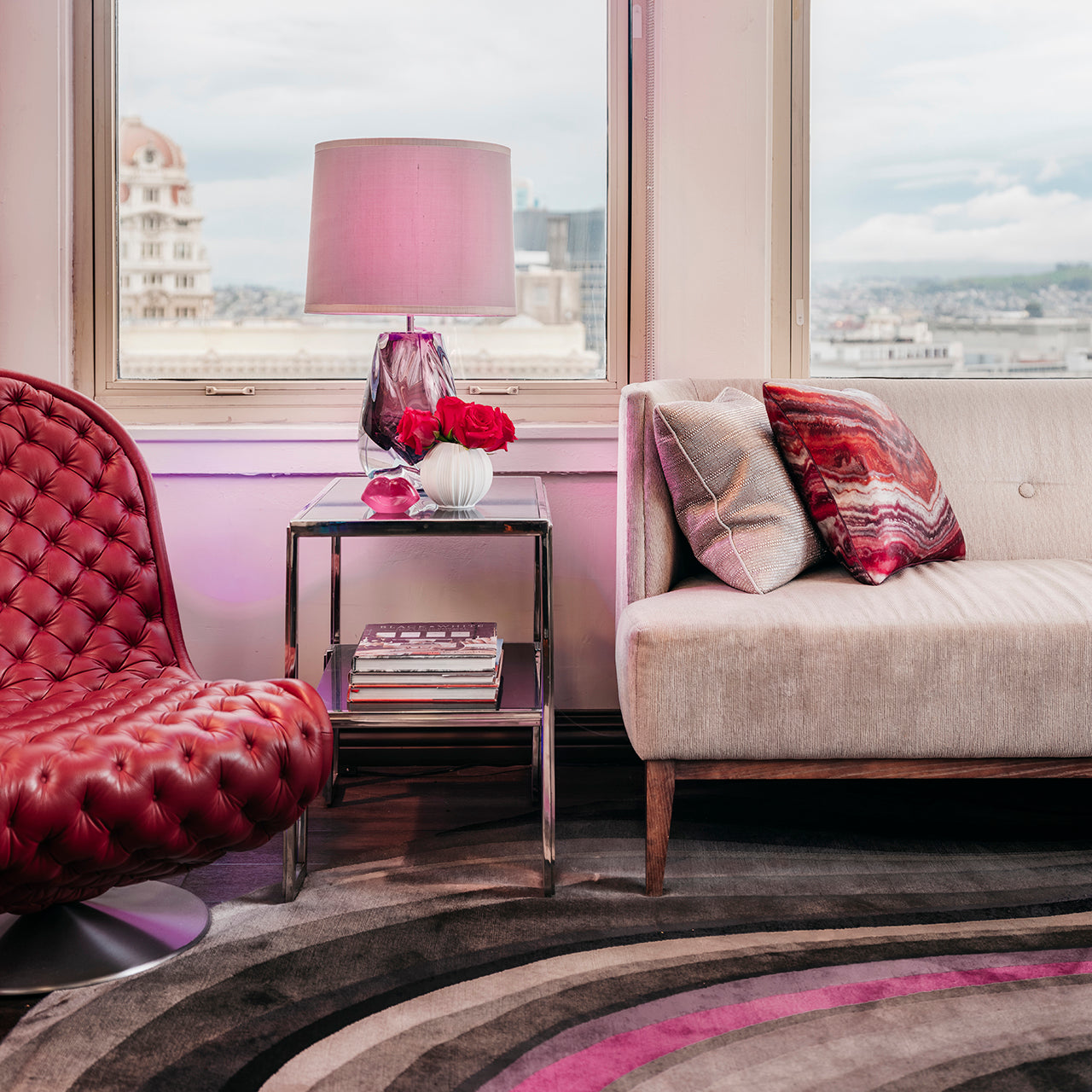 "Kensington Wave" Rug by Adeeni Design Atelier