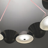 "Knight" Chandelier by Marco Dessí