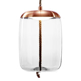 "Knot Cilindro" Small Pendant Light by Chiaramonte Marin