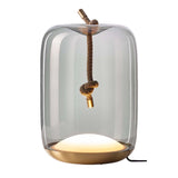 "Knot Cilindro" Table Lamp by Chiaramonte Marin