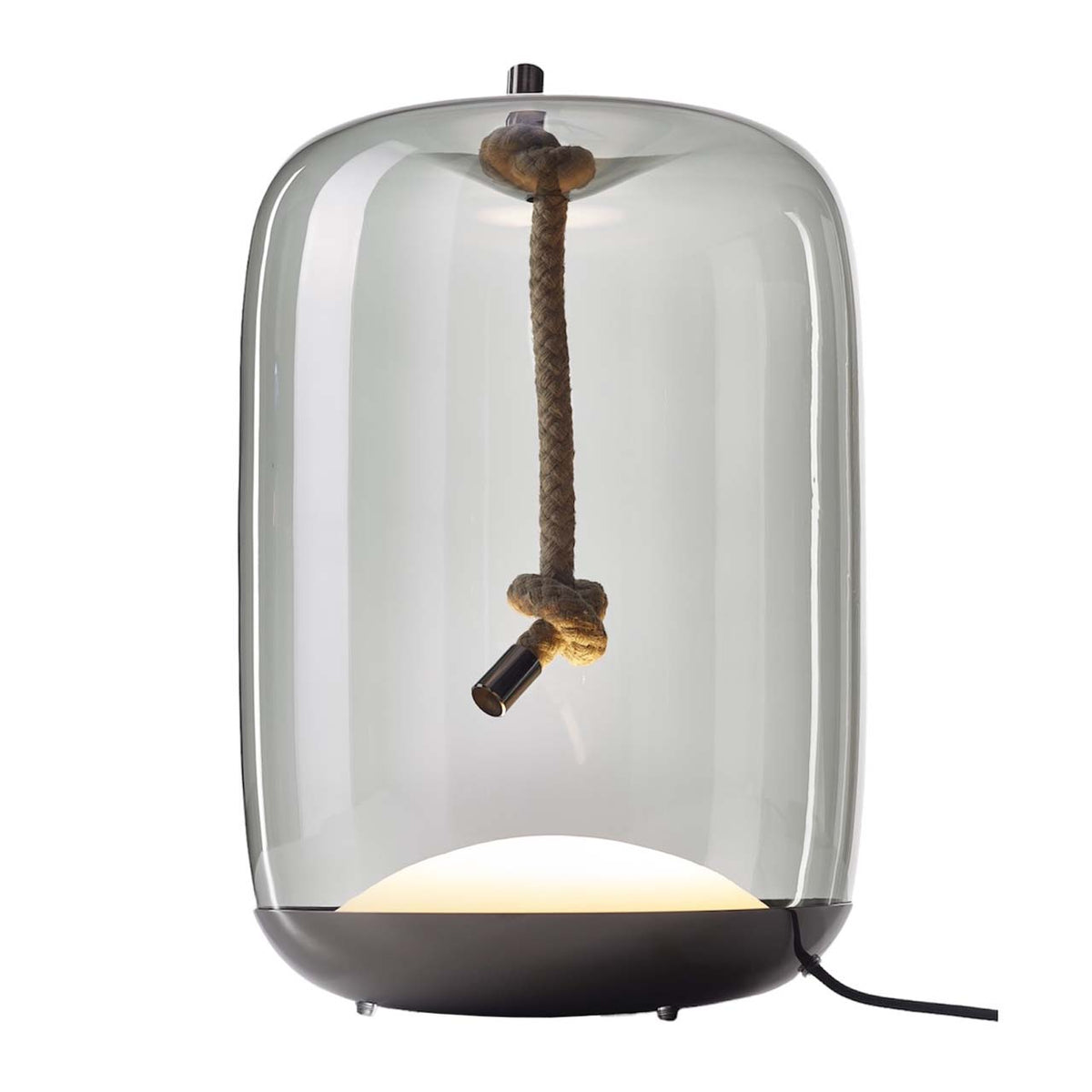 "Knot Cilindro" Table Lamp by Chiaramonte Marin