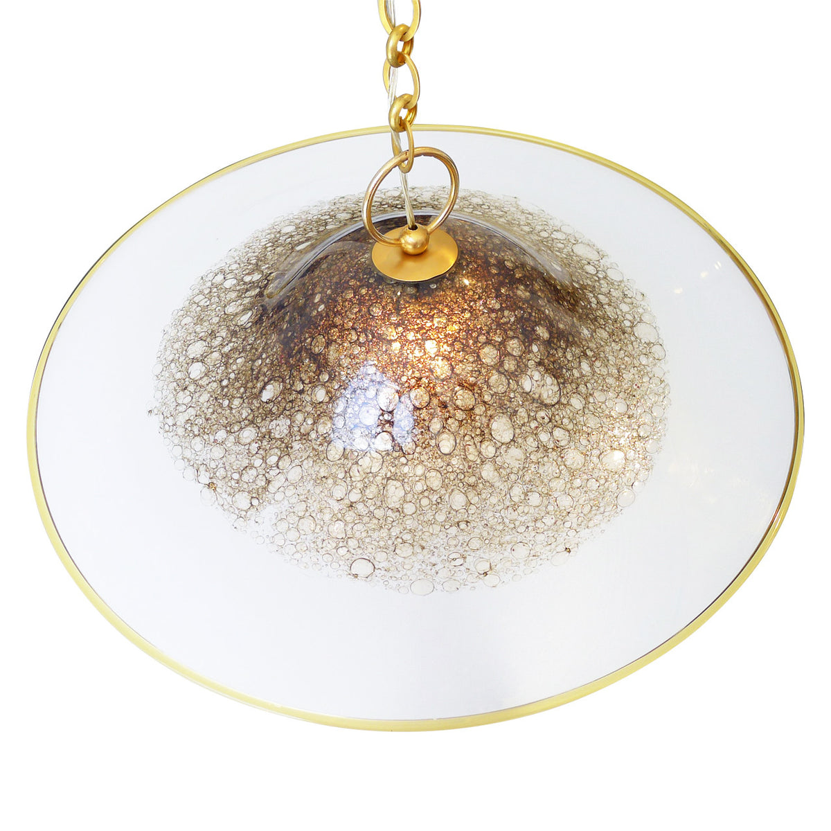 XL Vintage Murano Glass Chandelier/Pendant by La Murrina