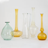 Clear Handle Mid-Century Modern Berlutze Vase
