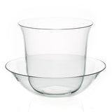 "Lily" Crystal Tea/Coffe Cup & Saucer by KIM+HEEP