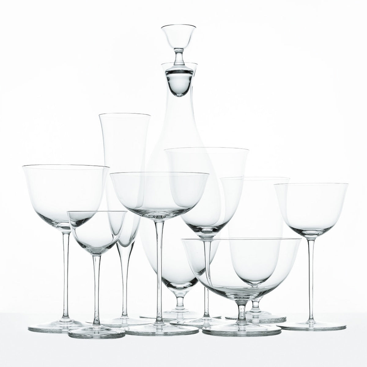 "Patrician" Drinking Set No. 238 Champagne Flute by Josef Hoffmann