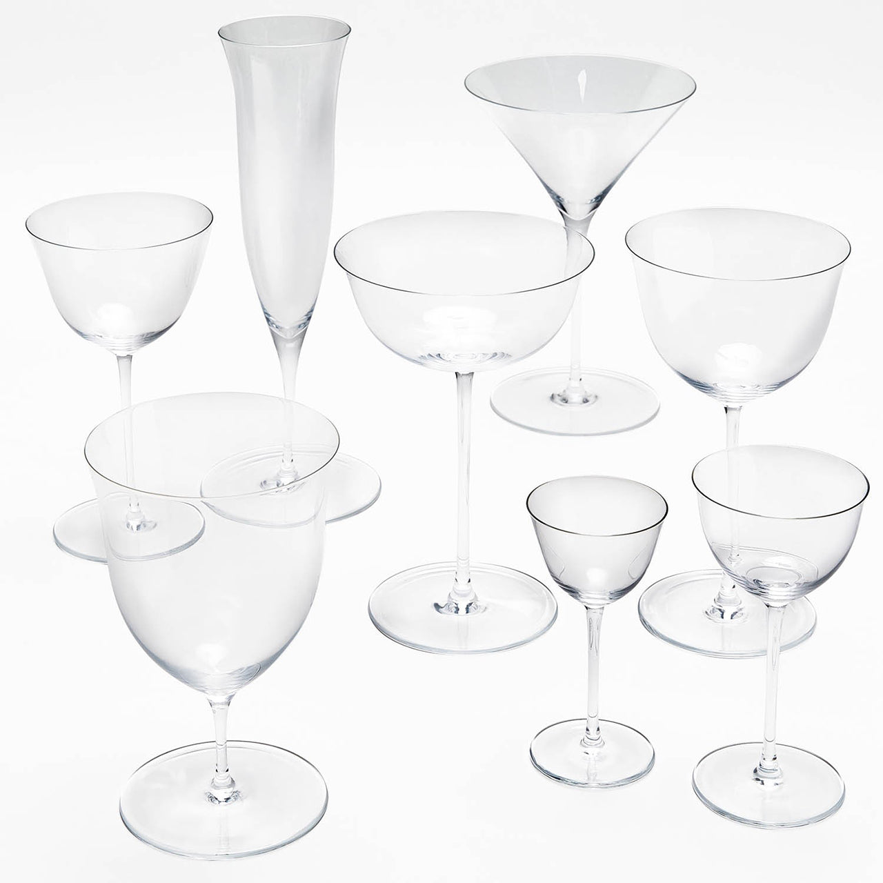 "Patrician" Drinking Set No. 238 Champagne Flute by Josef Hoffmann