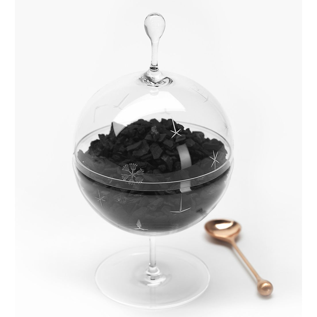 "Still" Charcoal Dish by Formafantasma