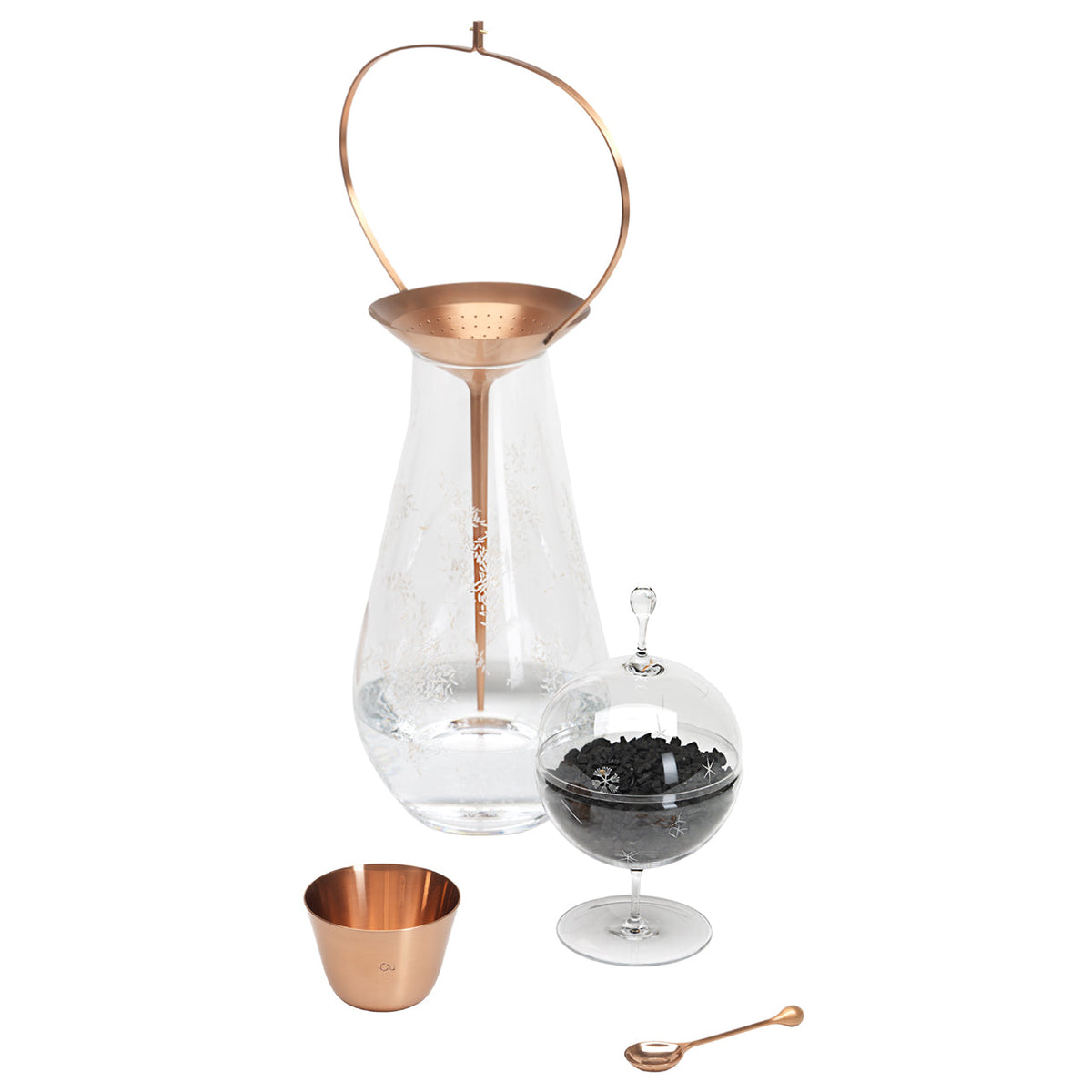 "Still" Charcoal Dish by Formafantasma
