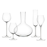 "Ballerina" Drinking Set No. 276 Burgundy Glass by Paul Wieser