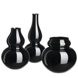 "Calabash" Flower Vase 2 in Amethyst by Sebastian Menschhorn
