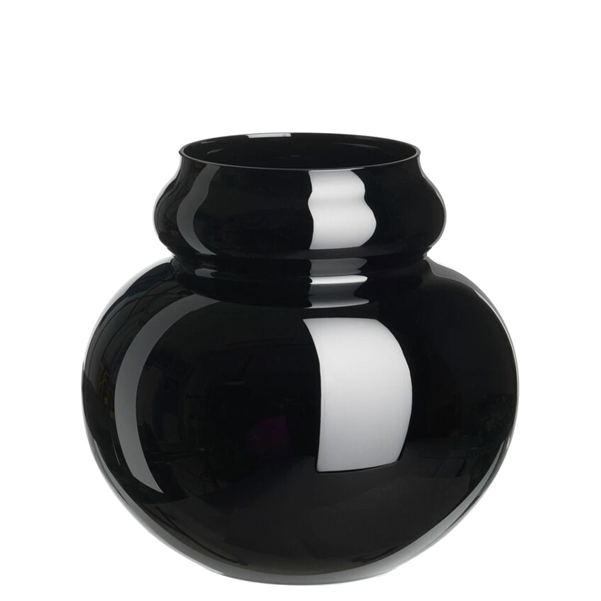 "Calabash" Flower Vase 3 in Amethyst by Sebastian Menschhorn
