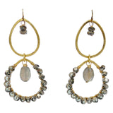 "Rock Candy" Beaded Earrings by Michelle Nussbaumer