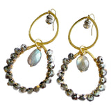 "Rock Candy" Beaded Earrings by Michelle Nussbaumer