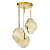 Large Mazzega "Lollipop" Chandelier