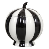 "Melon” Sugar Pot by Josef Hoffmann Black & White