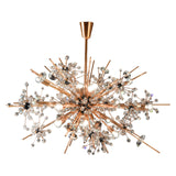 "Metropolitan” Chandelier in Copper Finish by Hans Harald Rath