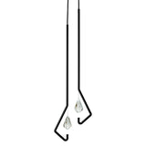 “One Crystal" Chandelier by Thomas Feichtner