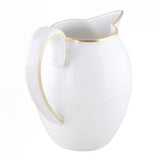 "Opus" Creamer with 24K Gold Rim