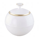 "Opus" Sugar Bowl III with Gold Rim