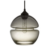 "Groove Orb" Blue Pendant Light by Furthur Design