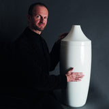 "Vario II" Vase White by Gottfried Palatin