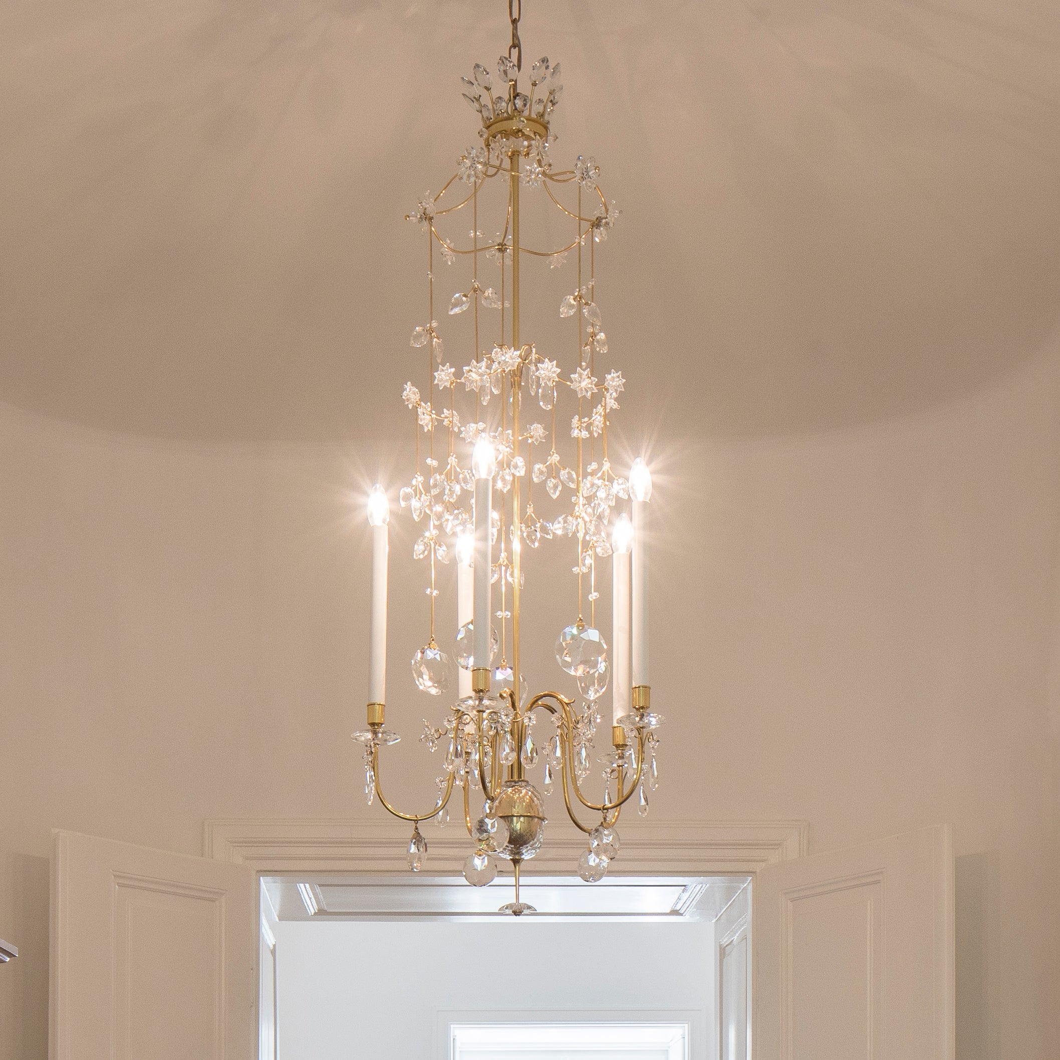 "Parisian" Chandelier by Oswald Haerdtl