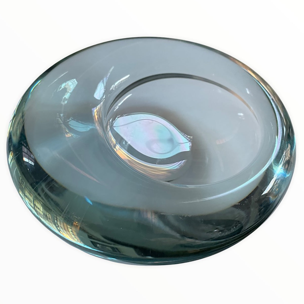 Danish Modern Glass Bowl by Per Lütken