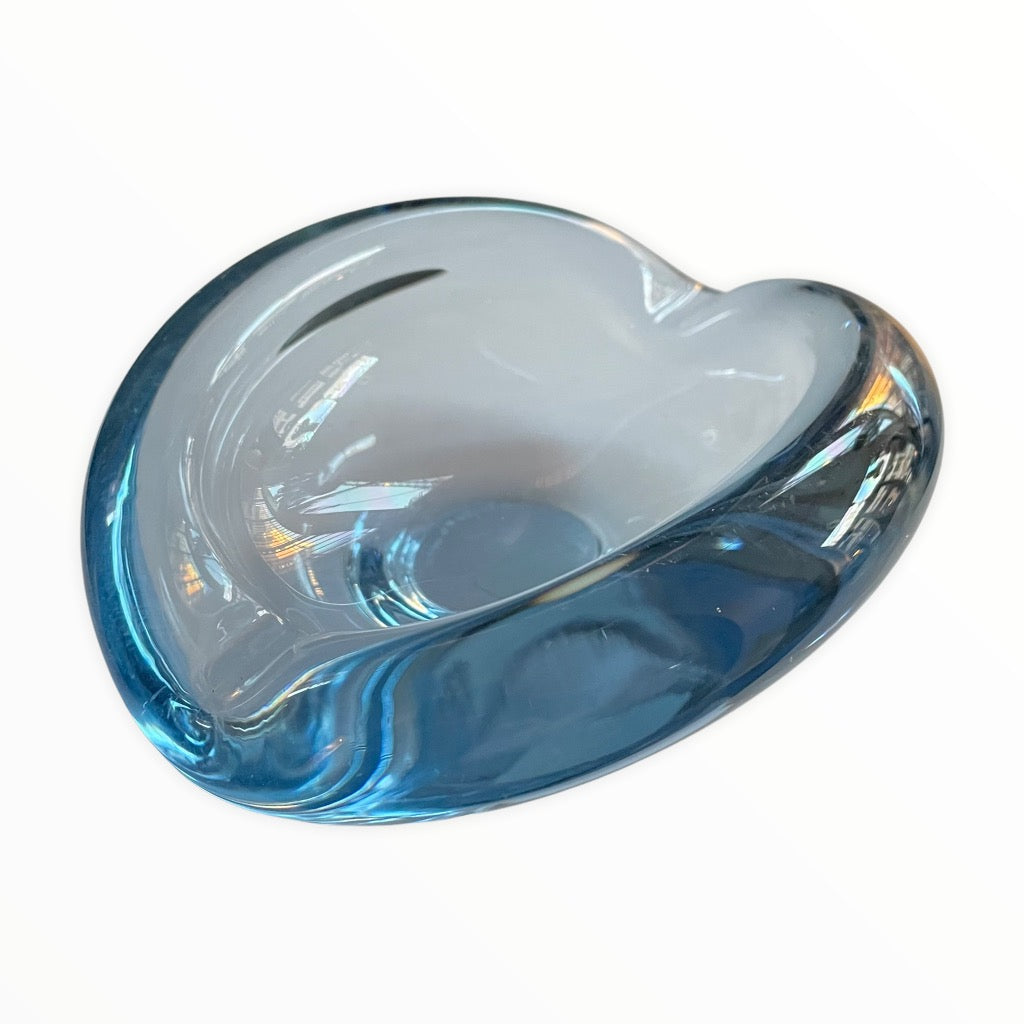 Danish Modern Glass Bowl by Per Lütken
