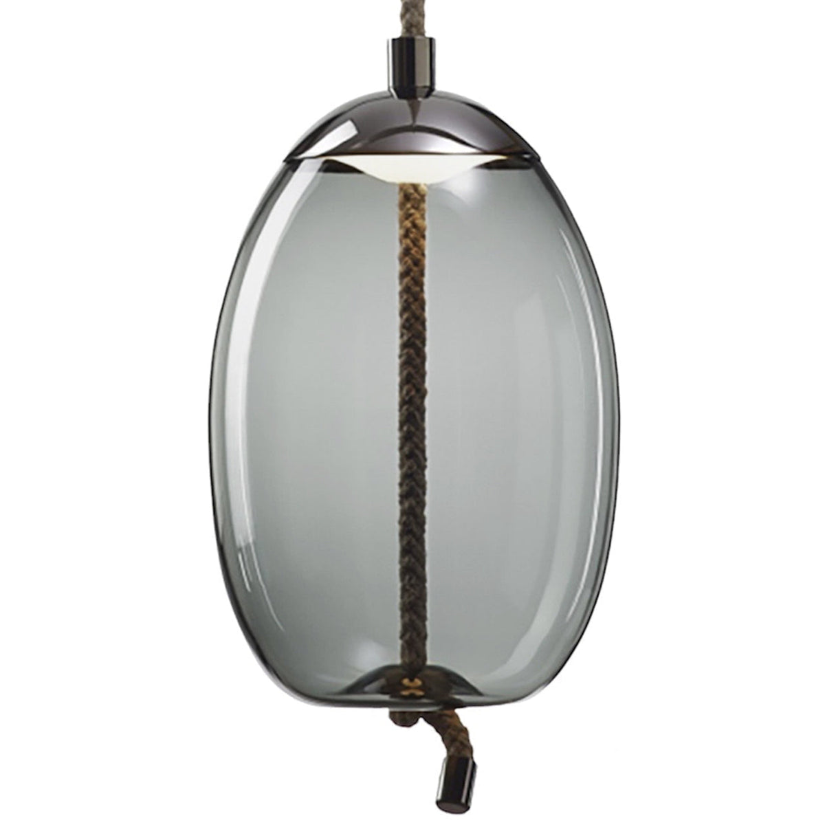 "Knot Uovo" Small Pendant Lamp by Chiaramonte Marin