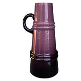 German Modernist Purple Jug Vase by Karl Friedrich